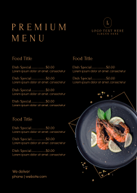 Fancy Menu Menu