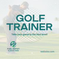 Golf Trainer Instagram Post Image Preview