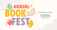 Annual Book Event Facebook Ad