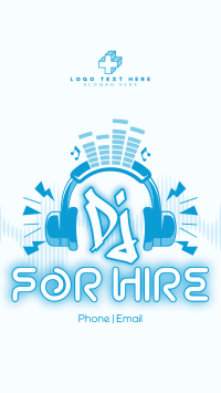 DJ for Hire Instagram Reel Image Preview