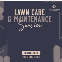 Lawn Care Services Instagram Post Design