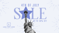 4th of July Sale Animation