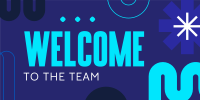 Corporate Welcome Greeting Twitter Post Design