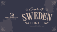 Conventional Sweden National Day Animation