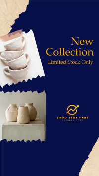 Handmade Ceramics New Collection Instagram Story