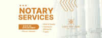 Notary Services Offer Facebook Cover Design