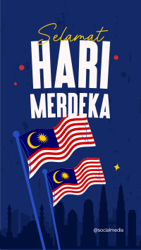 Hari Merdeka Malaysia Instagram Story