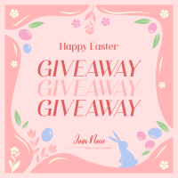 Blessed Easter Giveaway Instagram Post