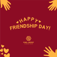 Happy Friendship Day Instagram Post Image Preview