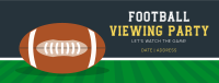 Football Viewing Party Facebook Cover