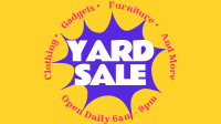 Comic Yard Sale Facebook Event Cover