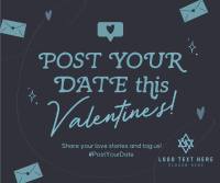 Your Valentine's Date Facebook Post