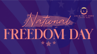 Freedom Day Celebration Facebook Event Cover