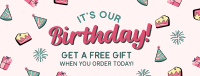 Business Birthday Promo Facebook Cover