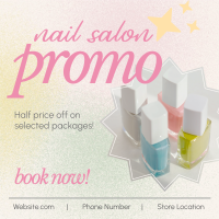 Salon You Later Promo Instagram Post Design