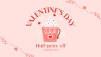 Valentine's Day Cafe Sale Facebook Event Cover