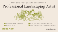 Minimalist Elegant Landscaping Animation Design