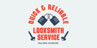 Locksmith Badge Twitter Post