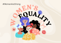 Women Diversity Postcard