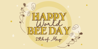 Happy World Bee Twitter Post