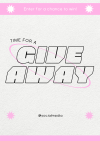 Giveaway Time Flyer