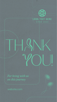 Elegant Thank you Instagram Reel