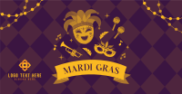 Mardi Gras Celebration Facebook Ad