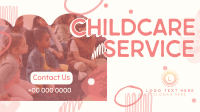 Abstract Shapes Childcare Service Video