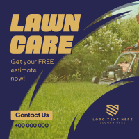 Lawn Care Service Instagram Post example 1