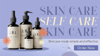 Skin Care Products Animation