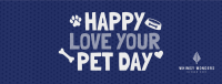 Wonderful Love Your Pet Day Greeting Facebook Cover Image Preview