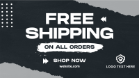 Grunge Shipping Discount Animation