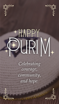 Celebrating Purim Instagram Story