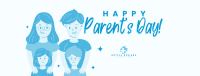 Happy Family Facebook Cover Image Preview