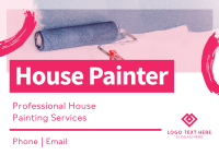 House Painting Services Postcard