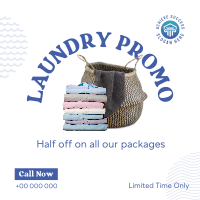 Laundry Delivery Promo Instagram Post