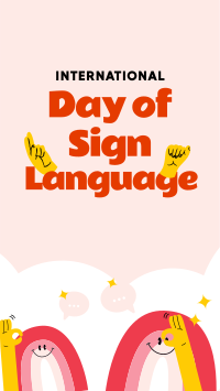 Sign Language Day Instagram Reel