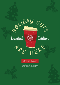 Christmas Cups Poster