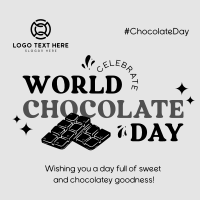 Today Is Chocolate Day Linkedin Post