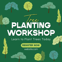 Tree Planting Workshop Linkedin Post