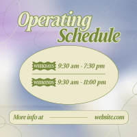 Soft Operating Hours Instagram Post Image Preview