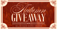 Autumn Giveaway Facebook Ad