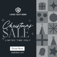 Christmas Holiday Shopping  Sale Linkedin Post