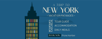 NY Travel Package Facebook Cover Image Preview