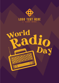 Radio Day Celebration Flyer