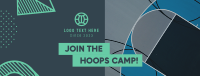 Hoops Camp Facebook Cover Design