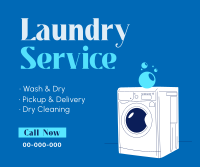 Laundry Service Facebook Post