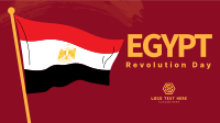 Egypt Flag Brush Facebook Event Cover