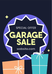 Garage Sale Ad Flyer