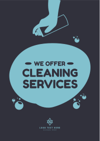 Offering Cleaning Services Flyer